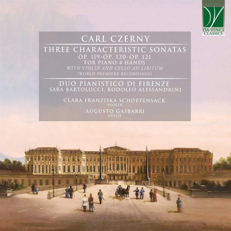 Czerny: Three Characteristic Sonatas for Piano 4-H
