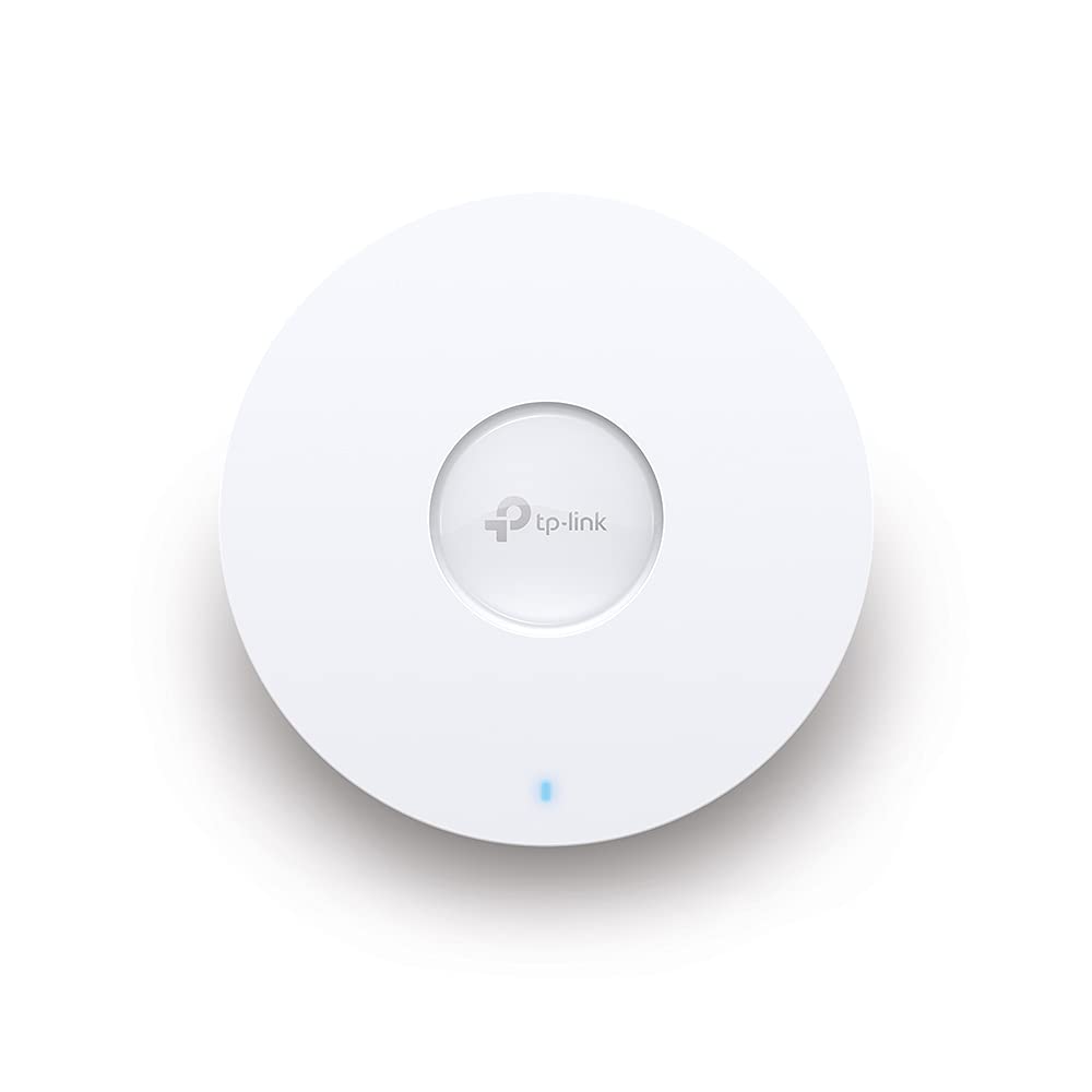 TP-Link AX1800 Wi-Fi 6 Dual Band Gigabit Ceiling Mount Access Point, Omada Mesh, Power over Ethernet (802.3at) or DC, Easily Mount to Wall or Ceiling, Free EAP Controller Software, Easy use(EAP610