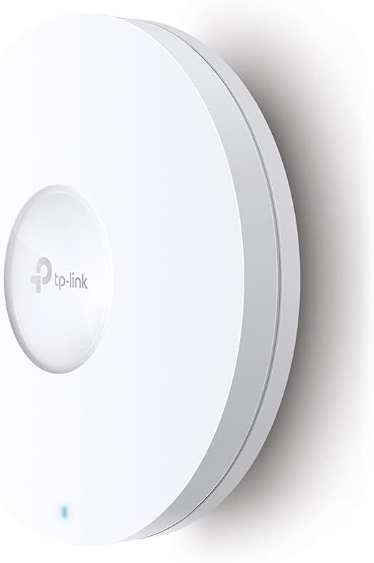 TP-Link AX1800 Wi-Fi 6 Dual Band Gigabit Ceiling Mount Access Point, Omada Mesh, Power over Ethernet (802.3at) or DC, Easily Mount to Wall or Ceiling, Free EAP Controller Software, Easy use(EAP610