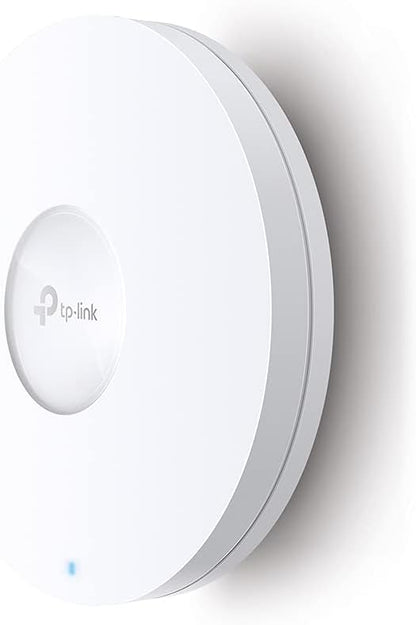 TP-Link AX1800 Wi-Fi 6 Dual Band Gigabit Ceiling Mount Access Point, Omada Mesh, Power over Ethernet (802.3at) or DC, Easily Mount to Wall or Ceiling, Free EAP Controller Software, Easy use(EAP610