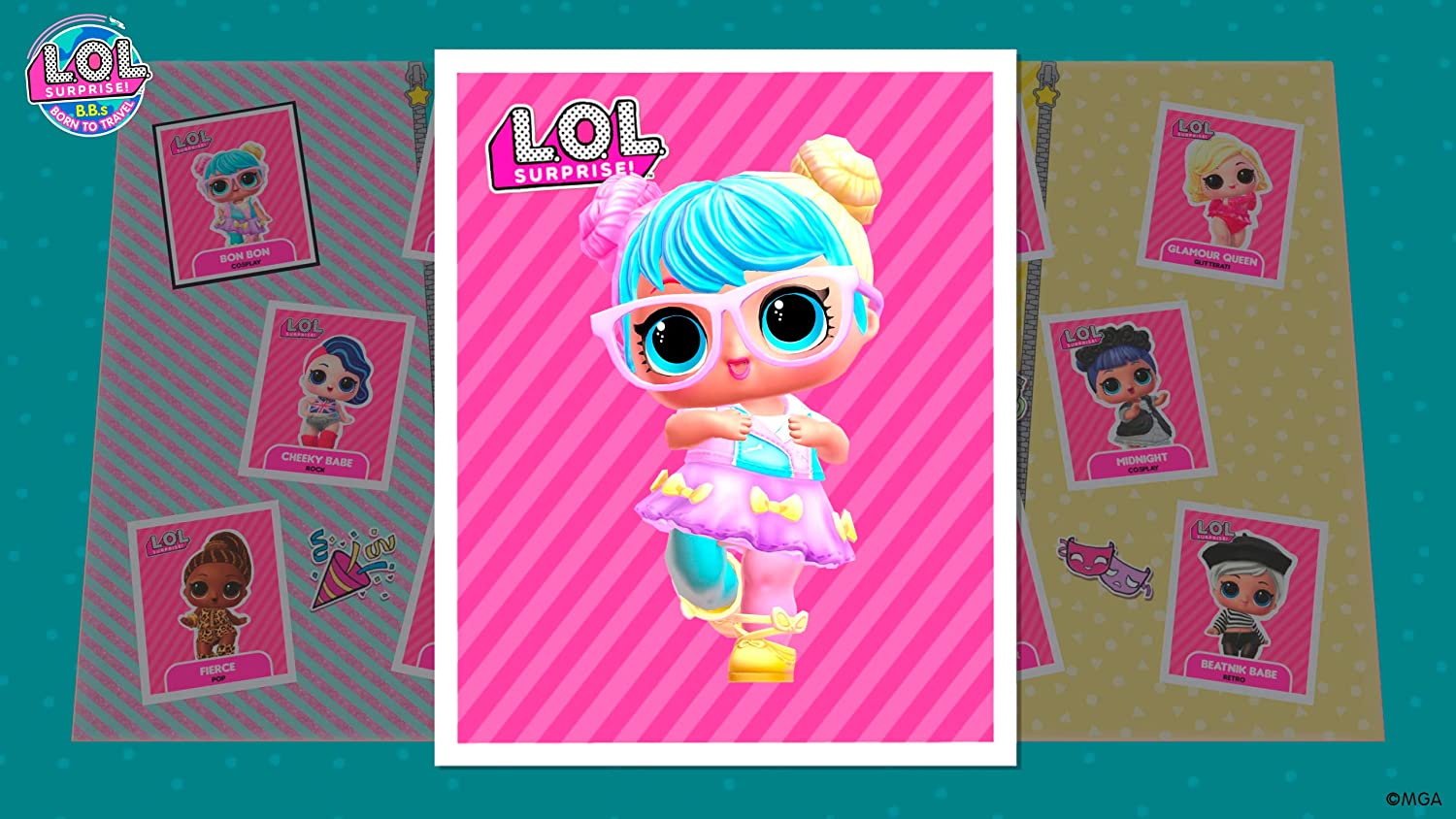 LOL Surprise! B.B.s BORN TO TRAVEL - Switch
