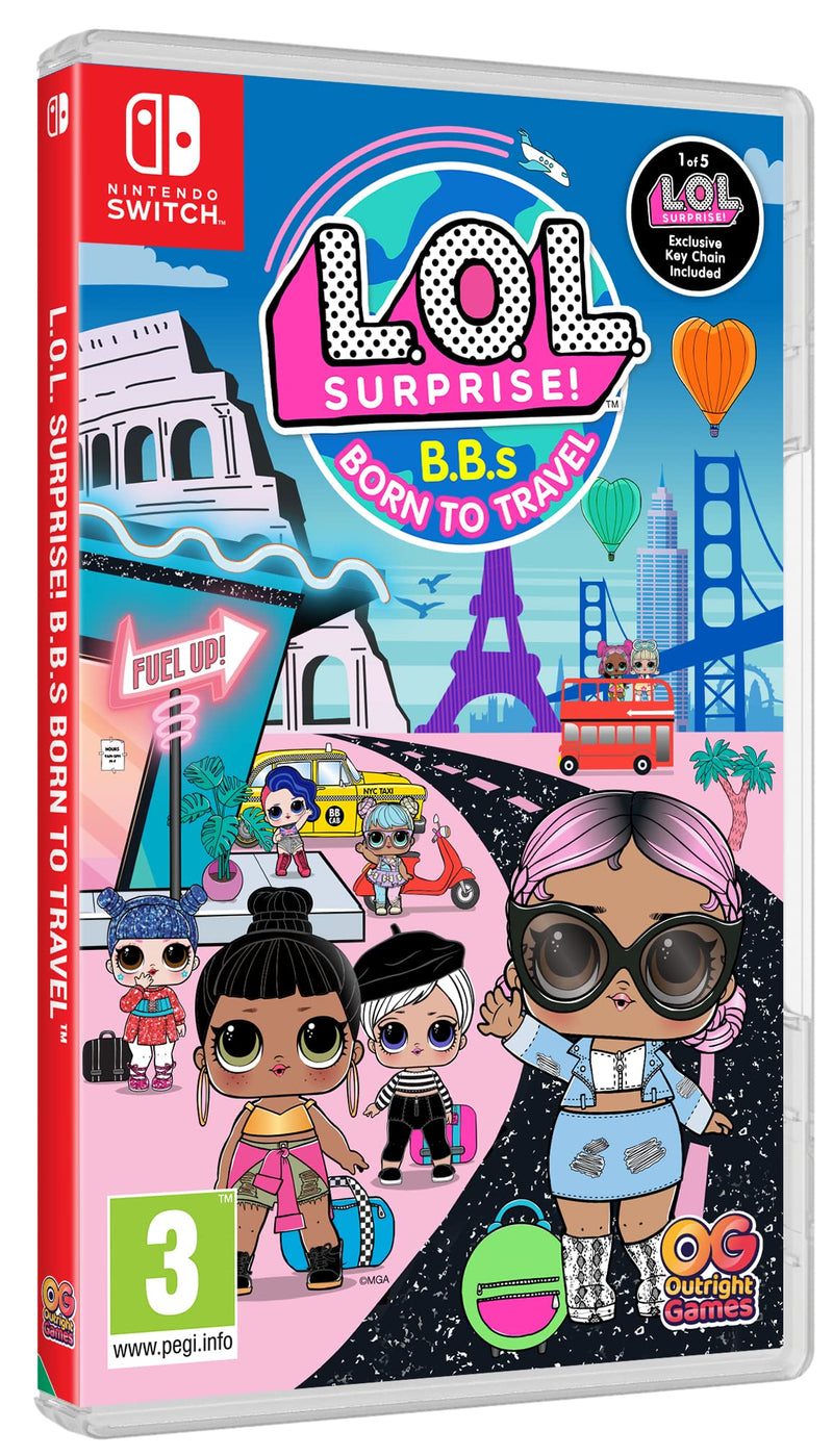 LOL Surprise! B.B.s BORN TO TRAVEL - Switch