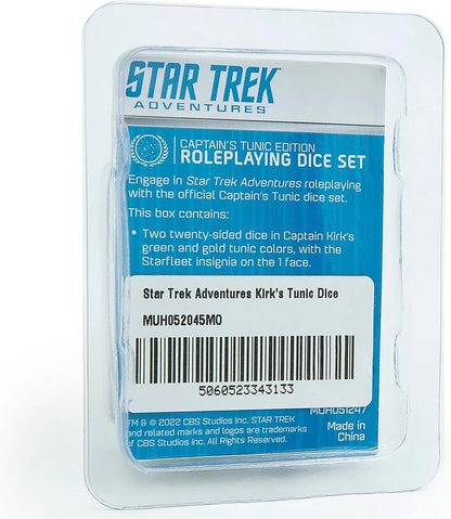 Star Trek Adventures: Kirk's Tunic Dice Blister