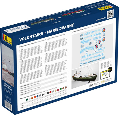 Heller 55604 STARTER KIT VOLONTAIRE + MARIE JEANNE Twinset 1/200