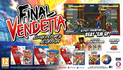 Final Vendetta - Collector's Edition Nintendo Switch Collector's Edition