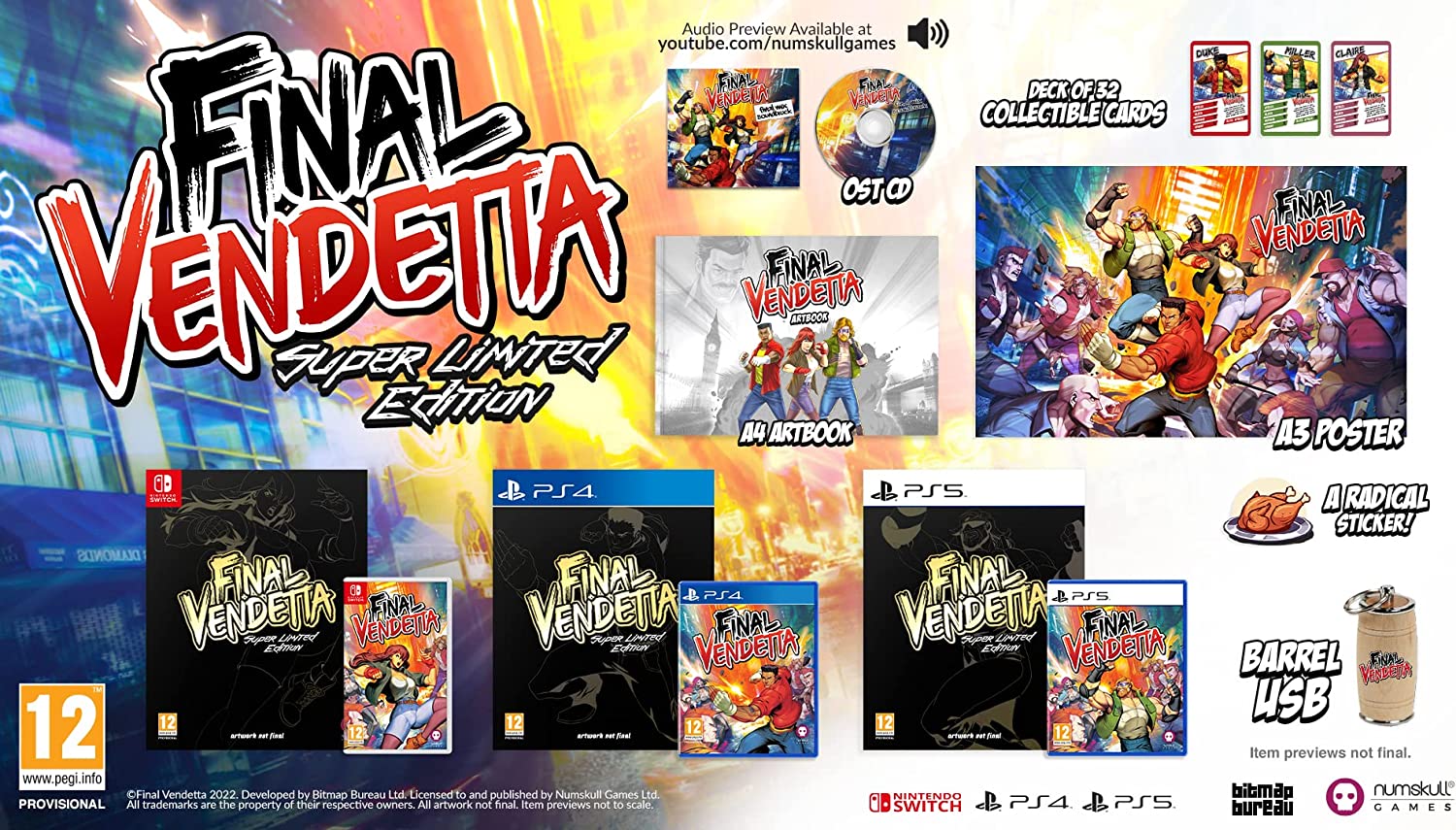 Final Vendetta - Super Limited Edition PlayStation 4 Super Limited Edition
