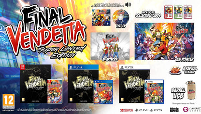 Final Vendetta - Super Limited Edition PlayStation 4 Super Limited Edition
