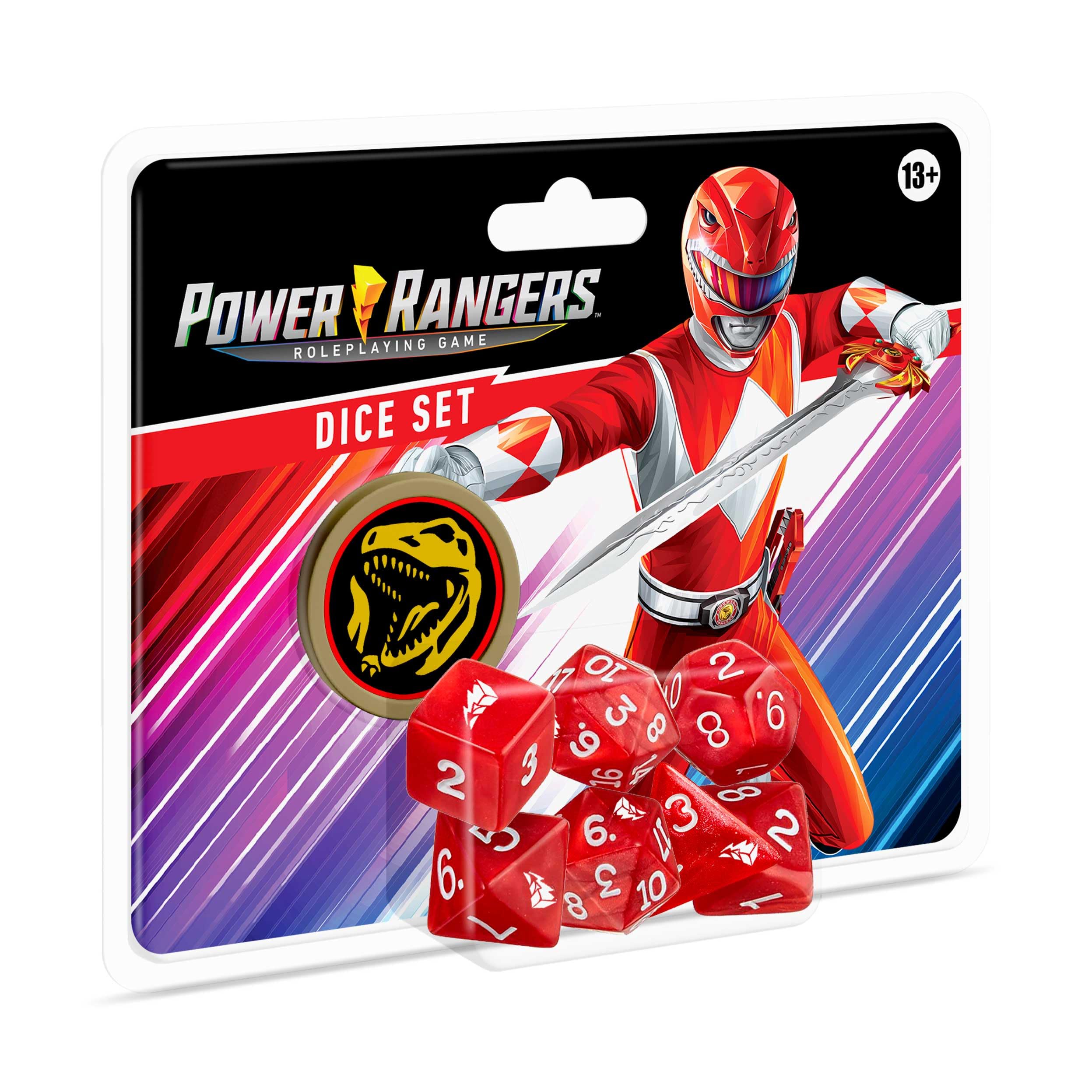 Power Rangers RPG: Red Dice Set