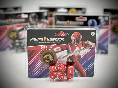 Power Rangers RPG: Red Dice Set