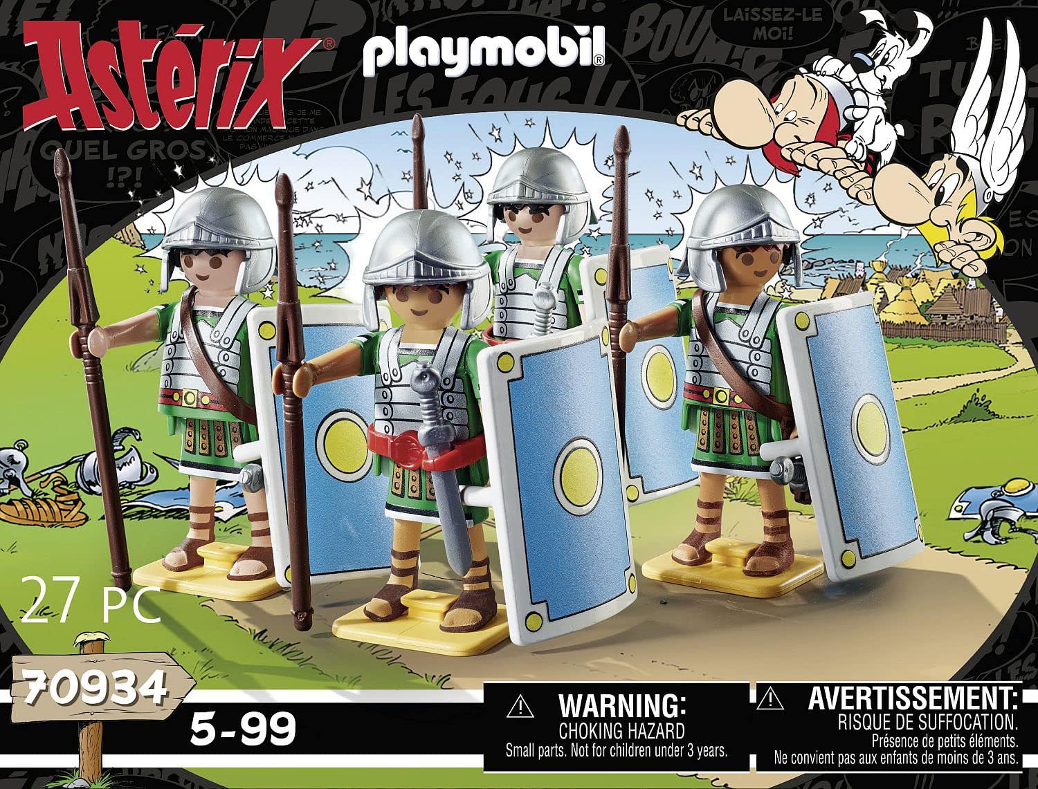 Playmobil Asterix 70934 Roman Troop, Toy for Children Ages 5+