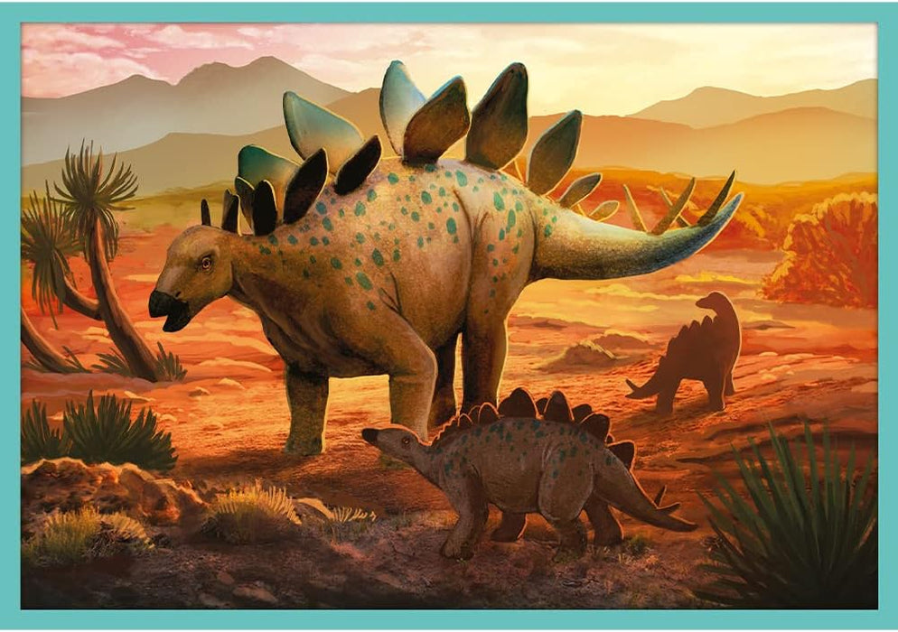 Trefl 1, 10, 20 a 48 Piezas Dinosaurios, Diferentes Niveles de Dificultad, Entretenimiento, para Niños a Partir de 4 Años Puzzle, Color triff All Dinos, 0 (90390