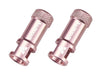 Granite Juicy Nipple Valve Cap with Valve Core Removing Function, Easy to Use Bike Tyre Caps Dust Covers, Durable Alloy Tyre Valve Cap (Pink