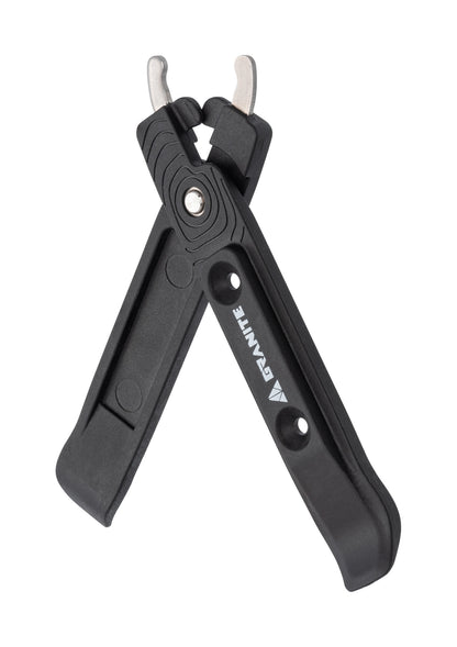 Granite Talon Bike Tyre Levers with Bicycle Chain Master Link Pliers Function, Bike Chain Quick-Link Removing Tools, Bike Tool Kit for Mountain Bike, Road Bike, BMX Bike (Black