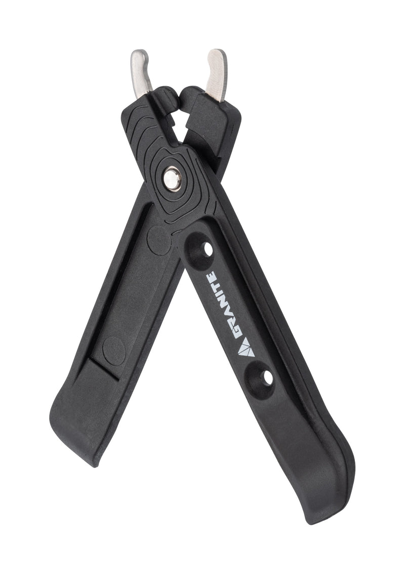 Granite Talon Bike Tyre Levers with Bicycle Chain Master Link Pliers Function, Bike Chain Quick-Link Removing Tools, Bike Tool Kit for Mountain Bike, Road Bike, BMX Bike (Black