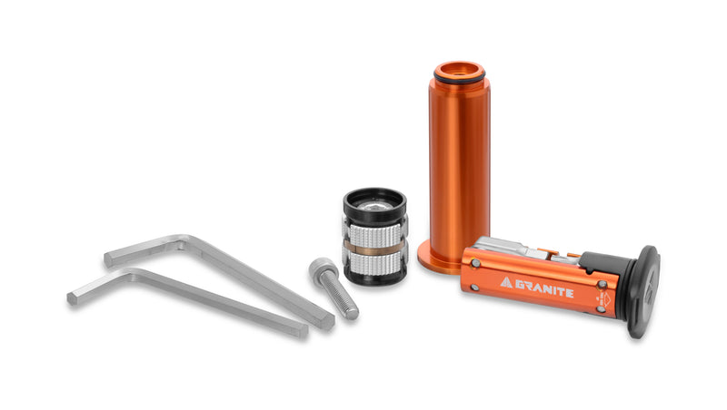 Granite Granite Stash RCX Tool Kit with Compression Plug Orange