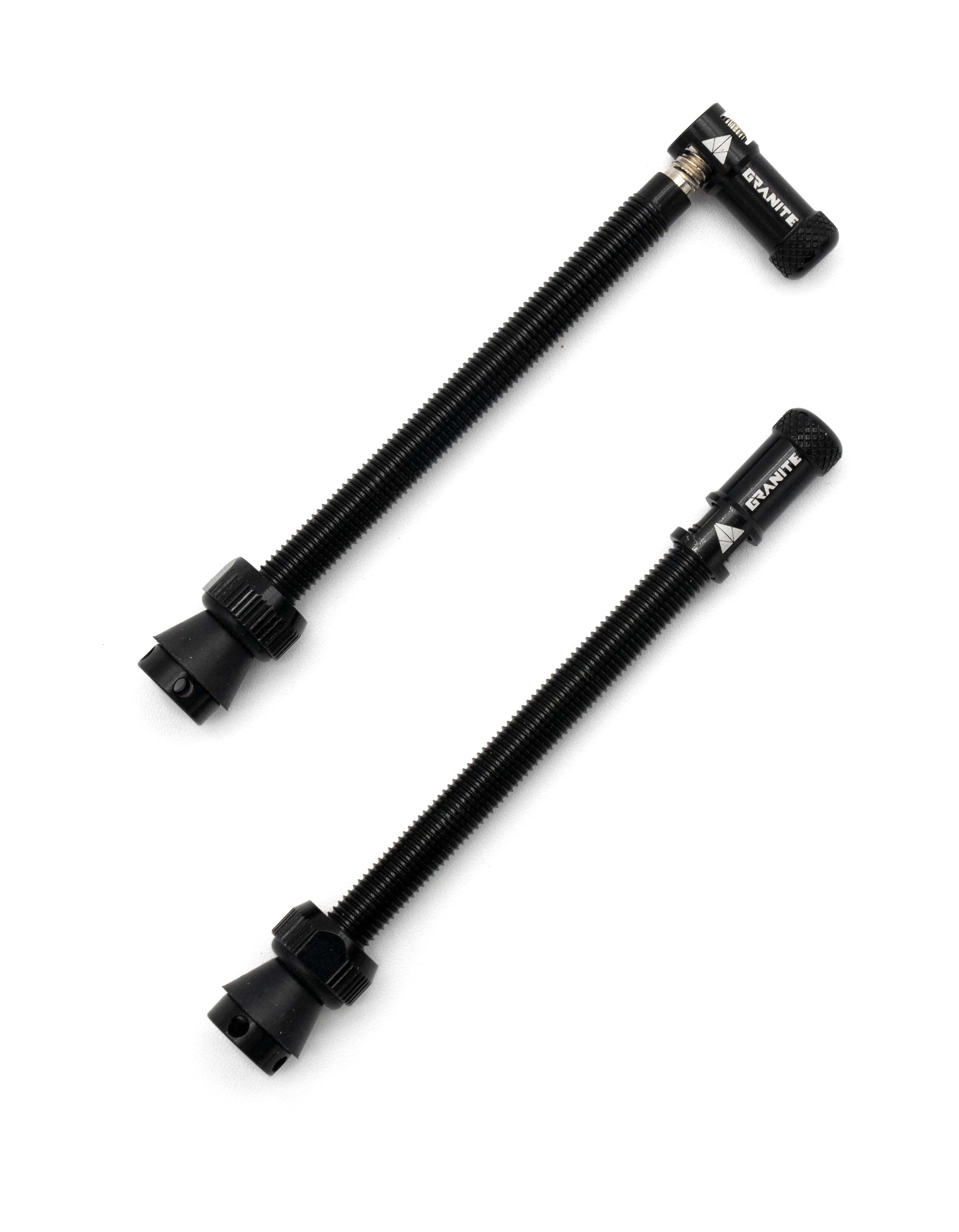 Granite Juicy Nipple Tubeless Valve and Removal Tool in Black 80Mm, Black