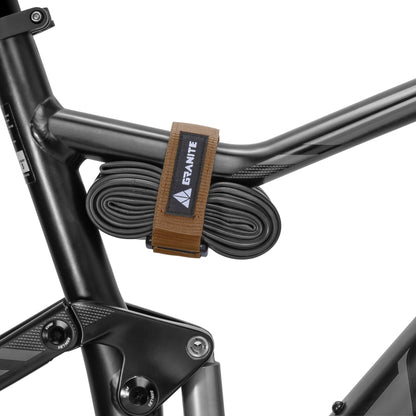 Granite Rockband MTB Frame Carrier Strap for Inner Tubes and Bike Tool Kit, Bike Storage Solution for Attaching Extra Gear on Your Mountain Bike, BMX Bike, Road Bike and Gravel Bike