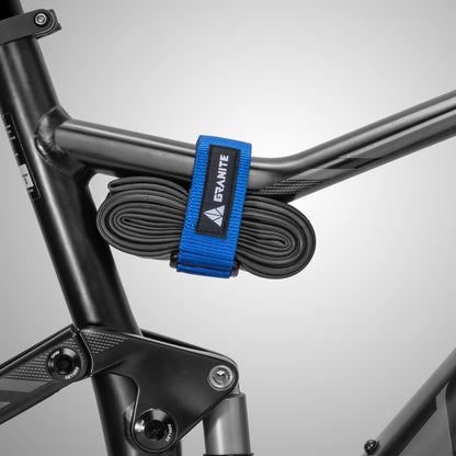 Granite Rockband MTB Frame Carrier Strap for Inner Tubes and Bike Tool Kit, Bike Storage Solution for Attaching Extra Gear on Your Mountain Bike, BMX Bike, Road Bike and Gravel Bike