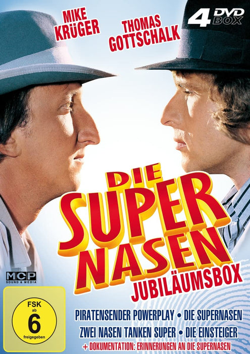 Die Supernasen Jubiläumsbox - Thomas Gottschalk & Mike Krüger (4DVD-Box