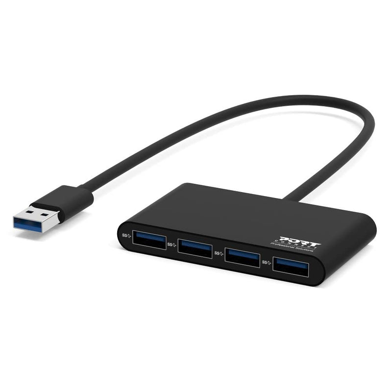 Northamber PLC PORT DESIGNS 900121 USB HUB 4 PORTS 3.0 - (Components > USB Hubs