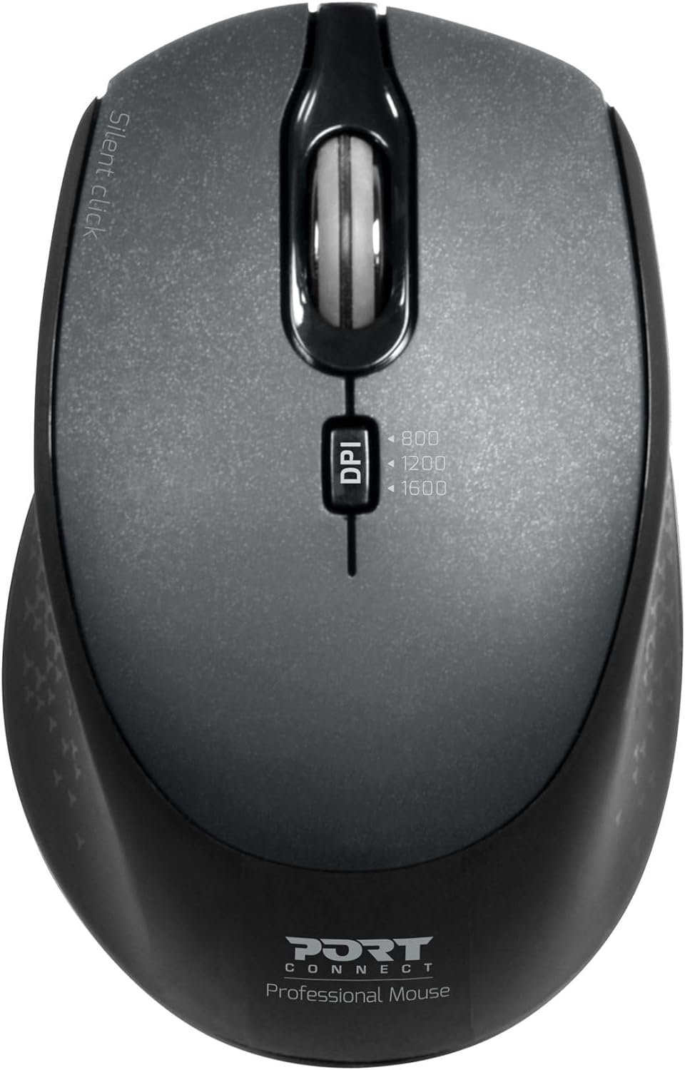 Port Designs Mouse Wireless Silent Mouse Black