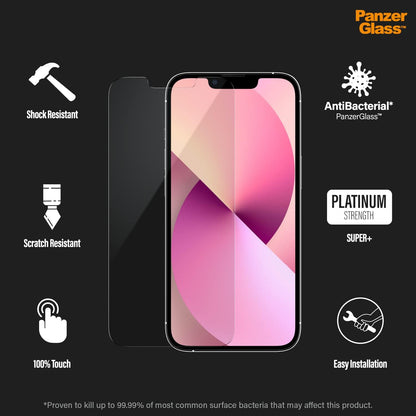PanzerGlass 2741 scherm- & rugbeschermer voor mobiele telefoons Doorzichtige schermbeschermer Apple 1 stuk(s