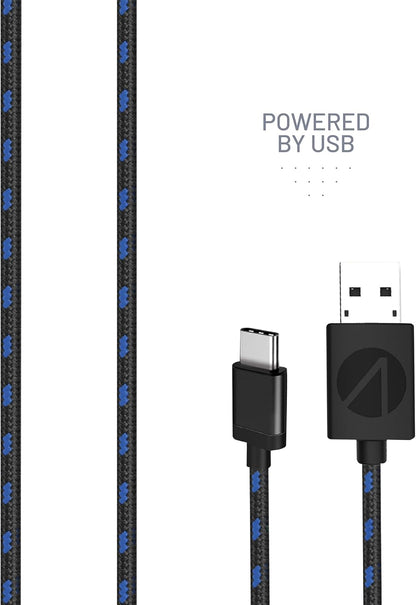 3M Twin Premium Braided Play & Charge Cables for PS5