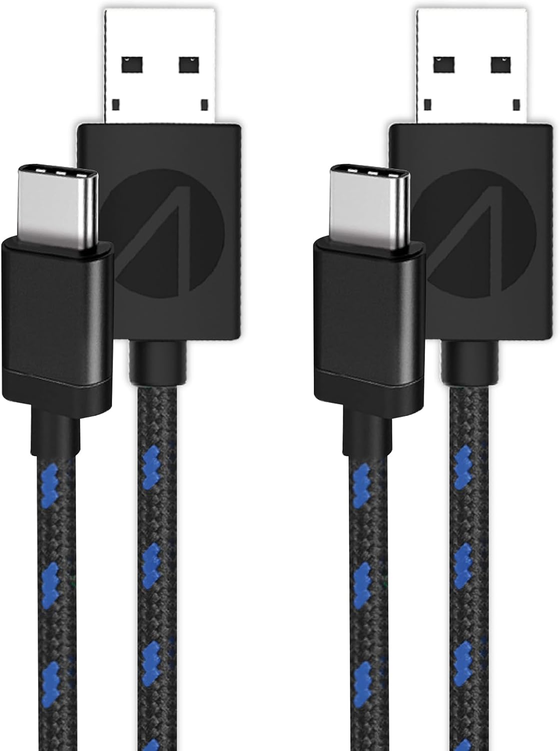 3M Twin Premium Braided Play & Charge Cables for PS5