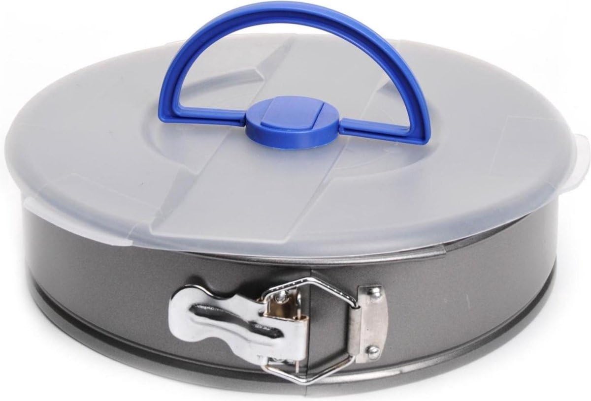 alpina Springform Cake tin, Diameter 26 cm, Non-Stick Coating, with lid
