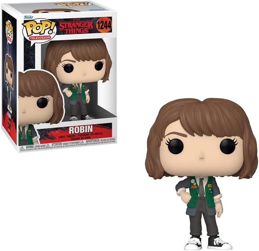Funko POP! TV: Stranger Things - Robin - Collectable Vinyl Figure - Gift Idea - Official Merchandise - Toys for Kids & Adults - TV Fans - Model Figure for Collectors and Display