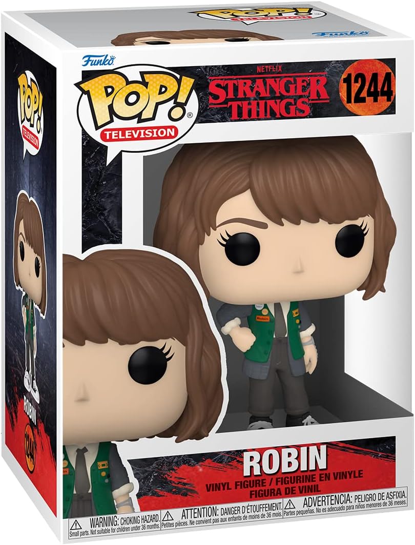 Funko POP! TV: Stranger Things - Robin - Collectable Vinyl Figure - Gift Idea - Official Merchandise - Toys for Kids & Adults - TV Fans - Model Figure for Collectors and Display