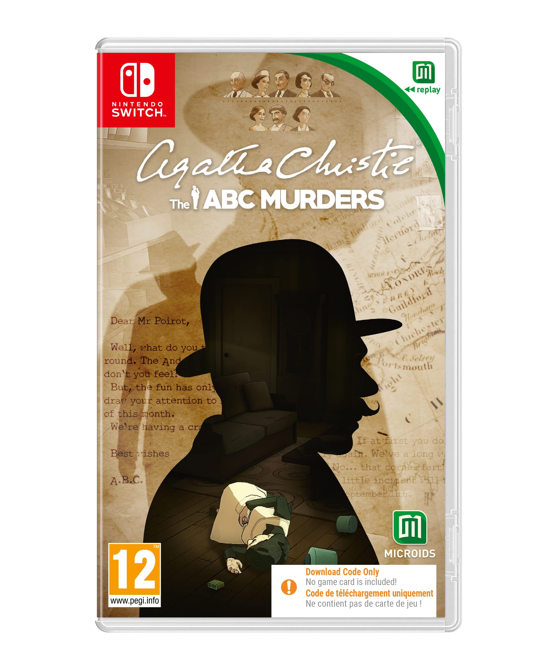 Agatha Christie: ABC Murders - Replay (Switch