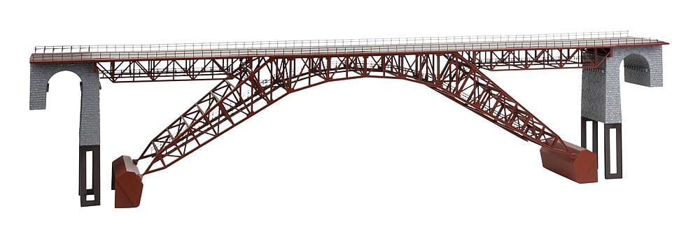Faller- Puente de Acero ferroviario, Color buceadores, Talla única (191776
