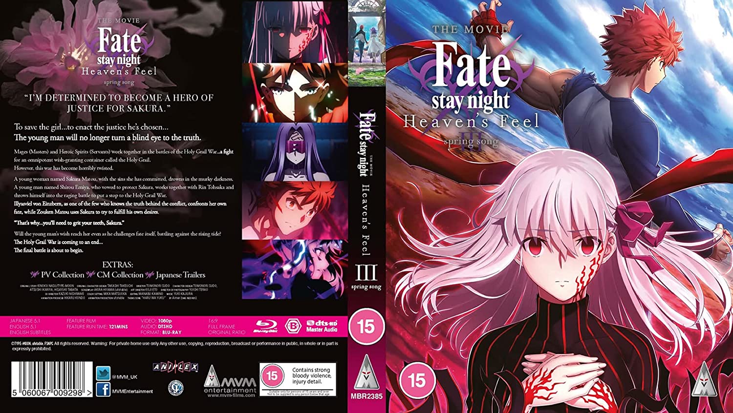 Fate Stay Night Heaven's Feel: Spring Song: Standard Edition