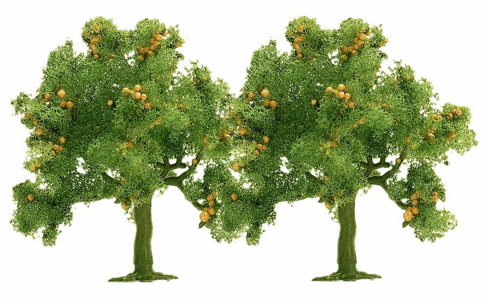 Busch 6848 Apple Tree 7.5cm 2/ HO Scenery Scale Model Scenery