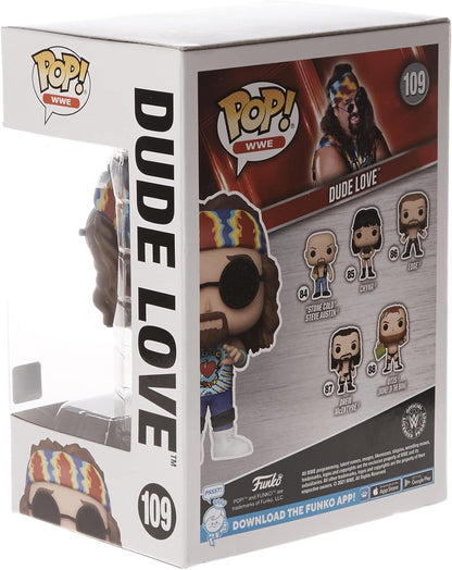 Funko POP! WWE: Dude Love - Mick Foley - Collectable Vinyl Figure - Gift Idea - Official Merchandise - Toys for Kids & Adults - Sports Fans - Model Figure for Collectors and Display