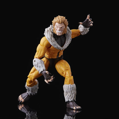 Hasbro Marvel Legends Series X-Men Sabretooth Action Figure 15cm Collectible Toy, 3 Build-A-Figure Part