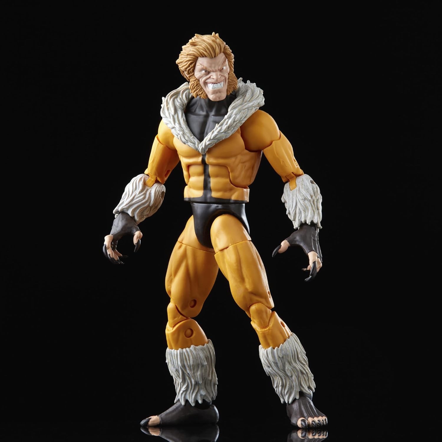 Hasbro Marvel Legends Series X-Men Sabretooth Action Figure 15cm Collectible Toy, 3 Build-A-Figure Part