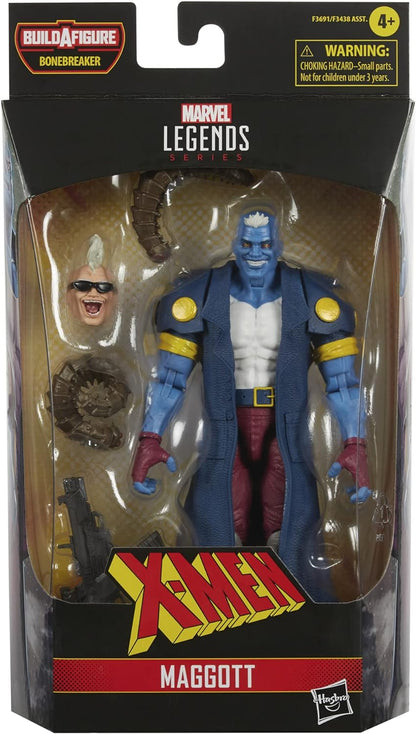 Hasbro Marvel Legends Series X-Men Maggott Action Figure 15cm Collectible Toy, 2 Accessories and 2 Build-A-Figure Parts MVL XMEN LEGENDS MAGGOT