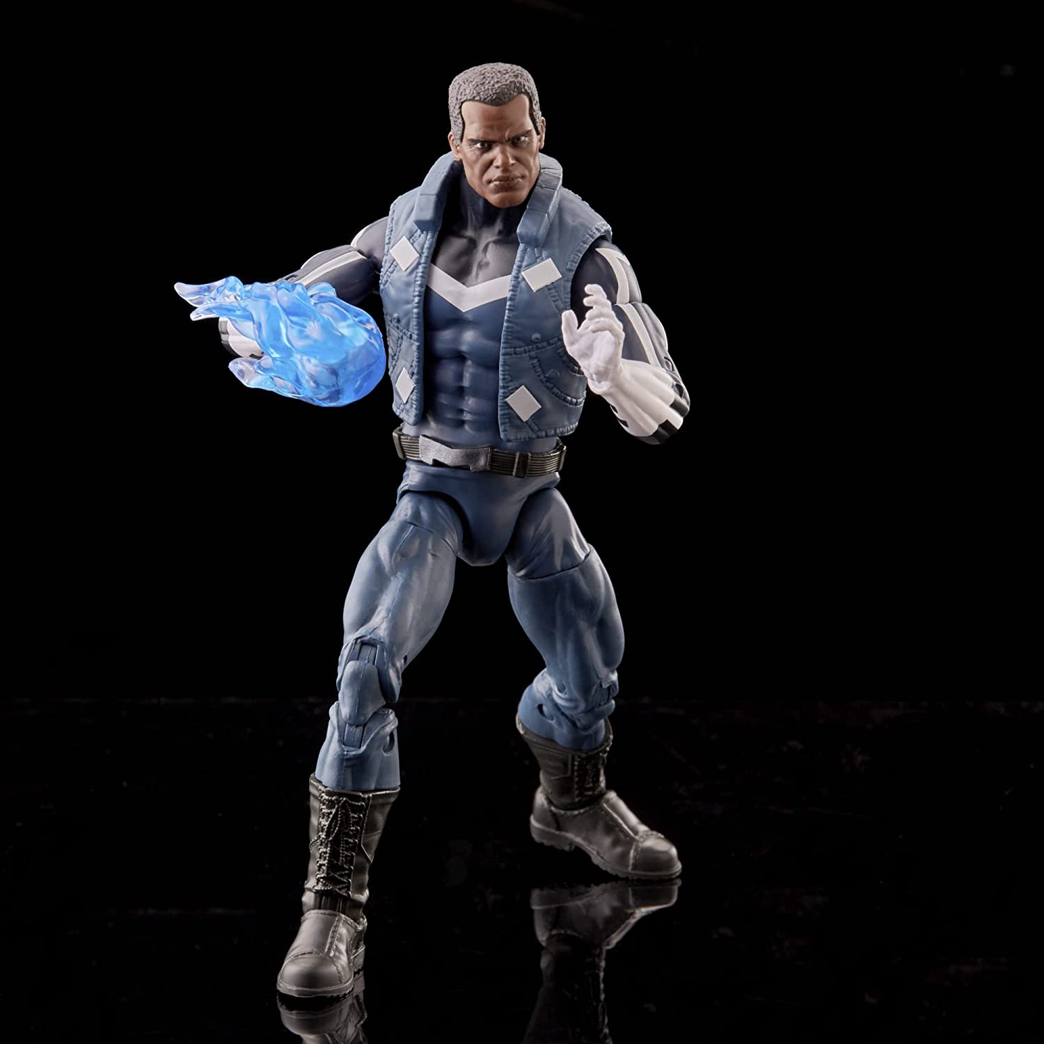 Marvel Hasbro Legends Series Blue Action Figure 6-inch Collectible Toy, 4 Accessories Multicolor F4792