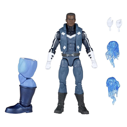Marvel Hasbro Legends Series Blue Action Figure 6-inch Collectible Toy, 4 Accessories Multicolor F4792