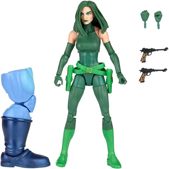 Universo Marvel Hasbro Marvel Legends Series, Figurine de Collection Madame Hydra de 15 cm Avec 4 Accessoires et 1 pièce Build-a-Figure F4794 Multi