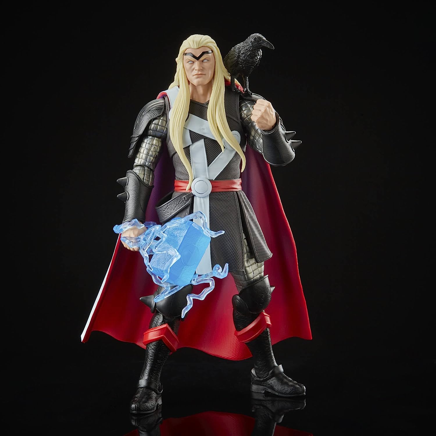 Marvel F4793 Legends Series Thor Herald of Galactus Action Figure 6-inch Collectible Toy, 6 Accessories, Multi