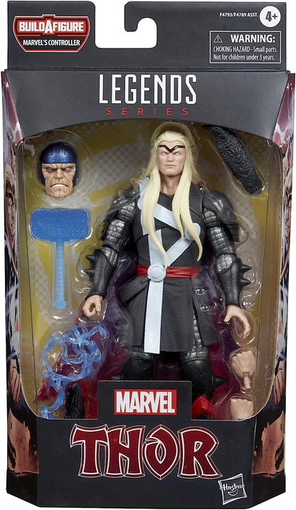 Marvel F4793 Legends Series Thor Herald of Galactus Action Figure 6-inch Collectible Toy, 6 Accessories, Multi