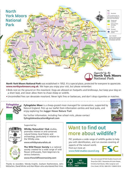 Moorland wildlife of the North York Moors