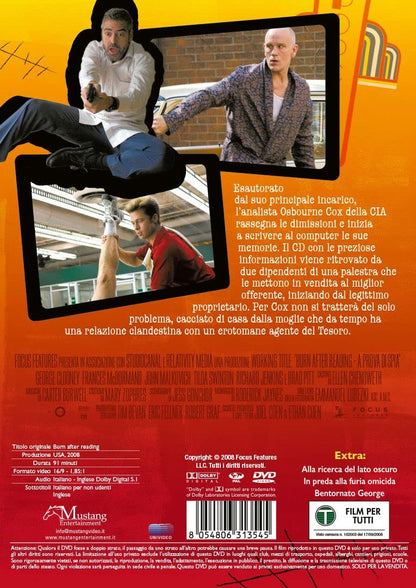 Burn After Reading - A Prova Di Spia (DVD