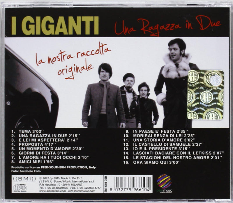 Una Ragazza In Due The Essential Collection