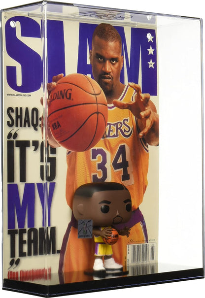 Funko Pop! NBA Cover: SLAM - Shaquille O'Neal - Figura in Vinile da Collezione - Idea Regalo - Merchandising Ufficiale - Giocattoli per Bambini e Adulti - Sports Fans - Figura per i Collezionisti