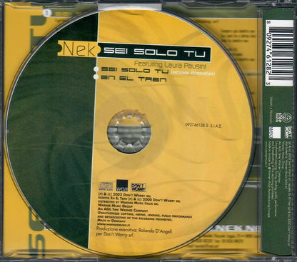 Nek Sei Solo Tu Featuring Laura Pausini