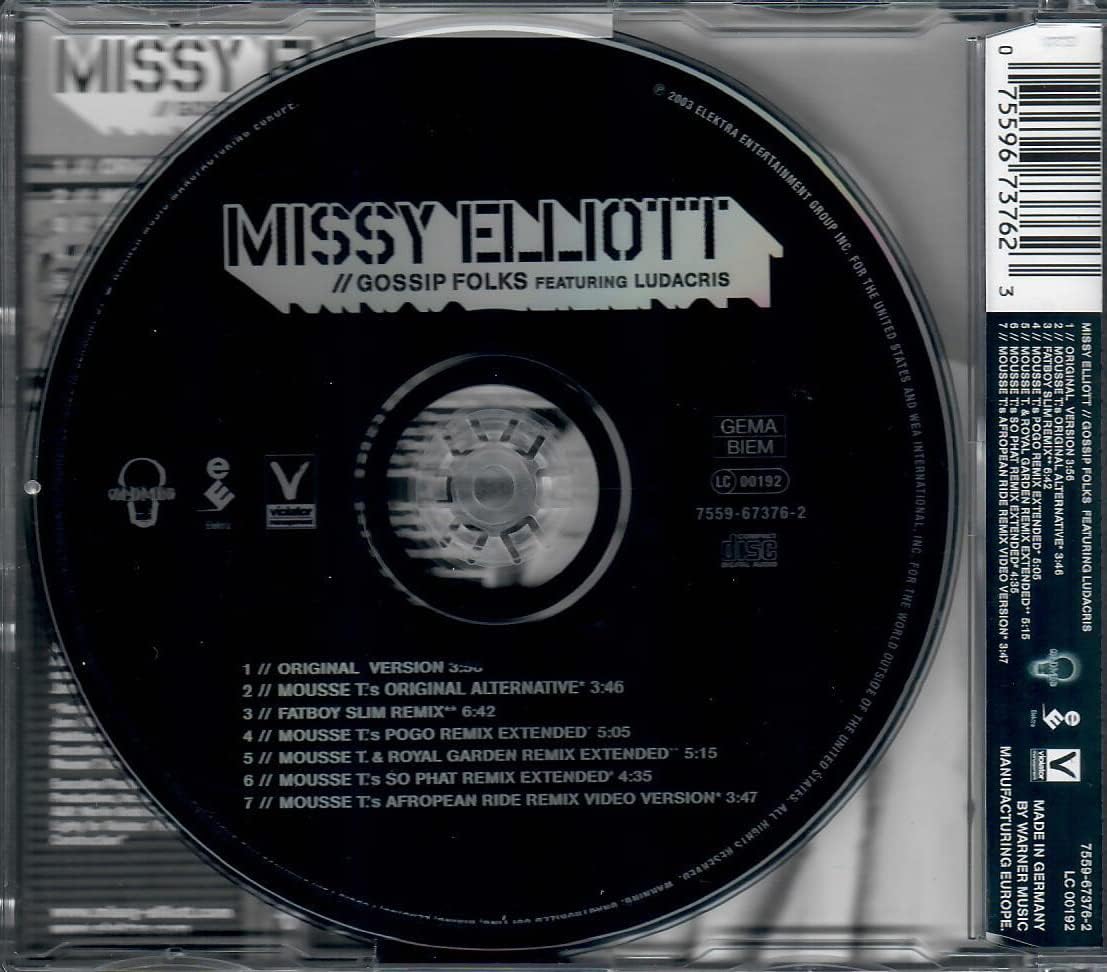 Missy Elliott Featuring Ludracris - Gossip Folks